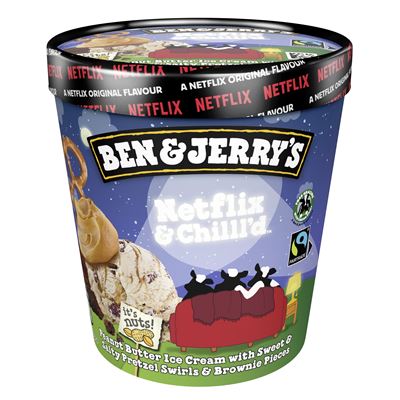 Netflix zmrzlina pinta 8x465ml Ben & Jerry's